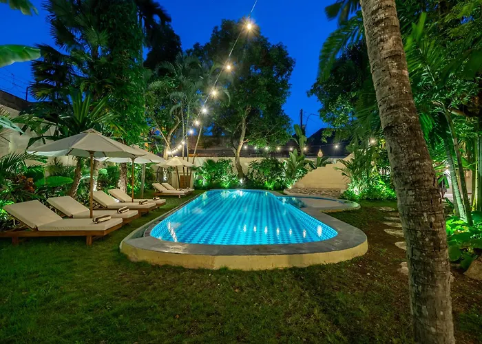 Meraki, 6br, Incl Breakfast, Heart Of Seminyak, Walking Distance To Restaurants, Bars And Shops, Tropical Garden Villa Seminyak